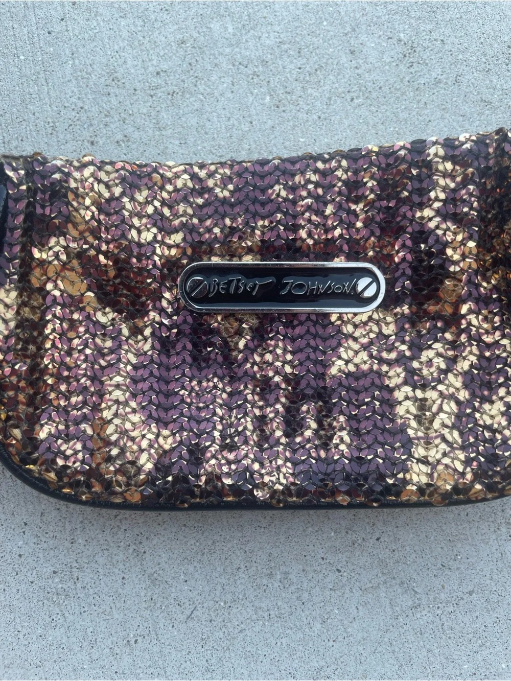 Betsey Johnson Sequined handbag